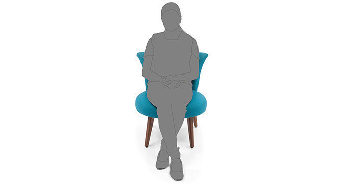 Shobit Lounge Chair (Blue)